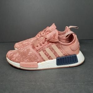 Adidas NMD R1 Pink Trace Legend Ink 3 Stripes Sneakers 6.5
